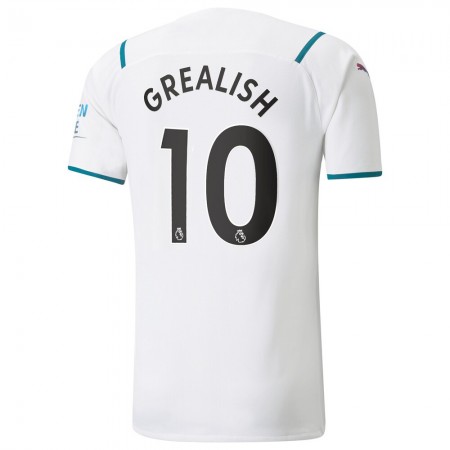 Manchester City Jack Grealish 10 Udebanetrøje 2021-22 S/S